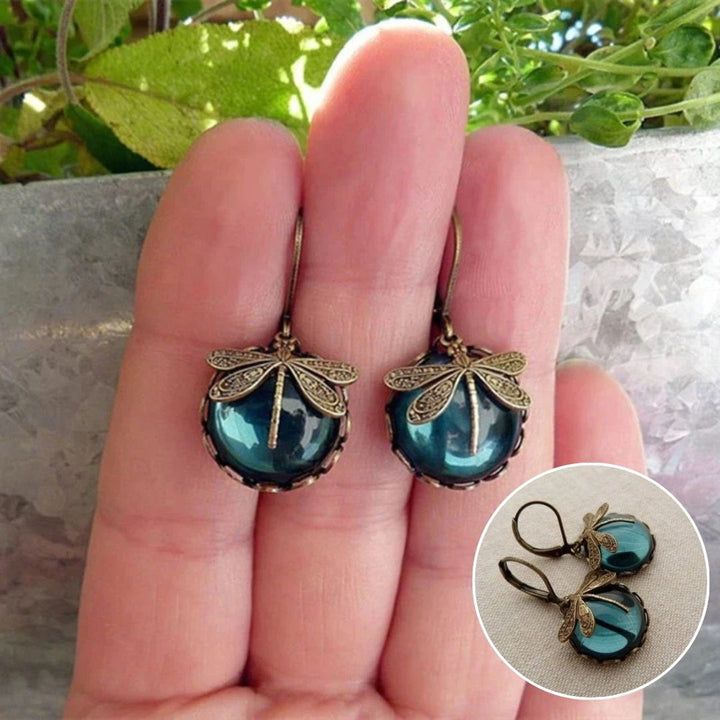 Vintage náhrdelník vážka s bonusem