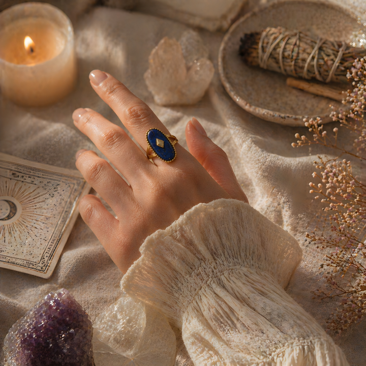 Prsten Amulet – Lapis Lazuli