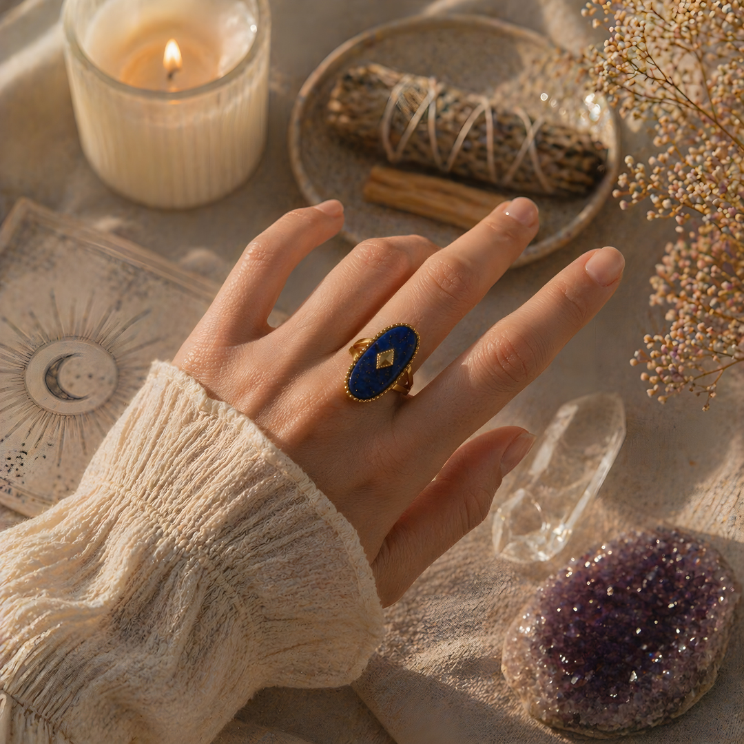 Prsten Amulet – Lapis Lazuli