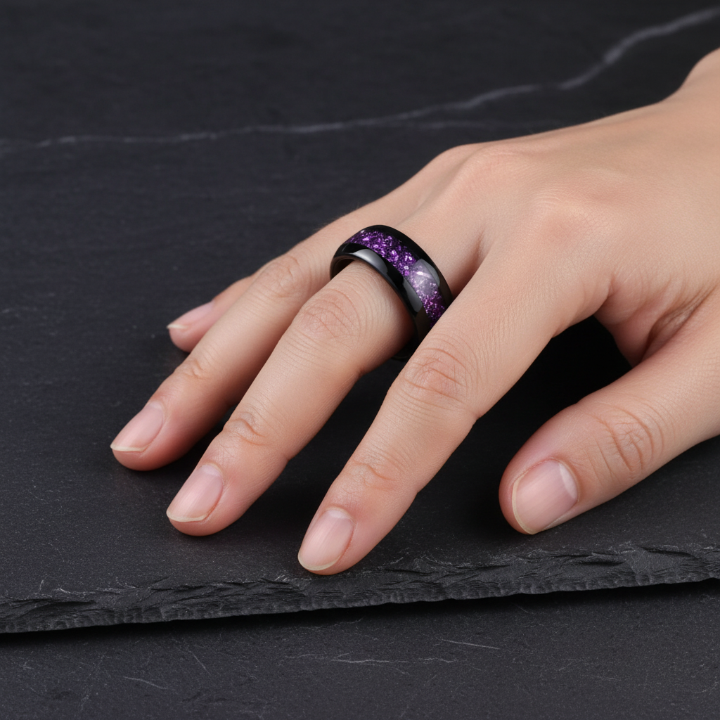 Prsten Joana ametyst