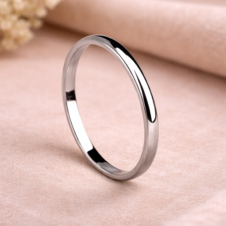 Elegantní minimalistický prsten zlato stříbro