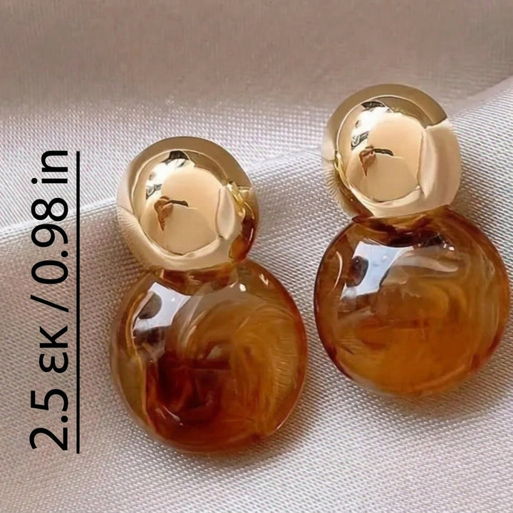 Augeire Amboer Oorbellen