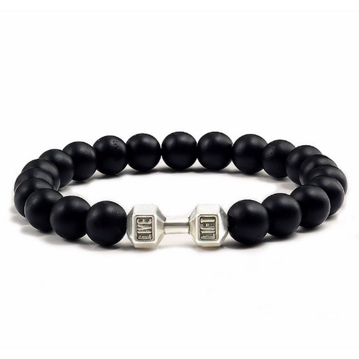 Aromaterapeutický náramek lávové kameny