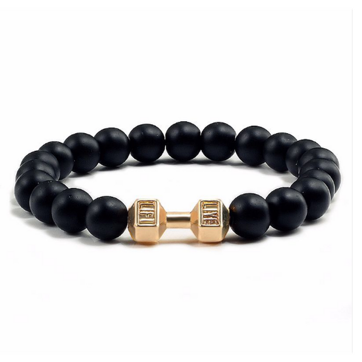 Aromaterapeutický náramek lávové kameny