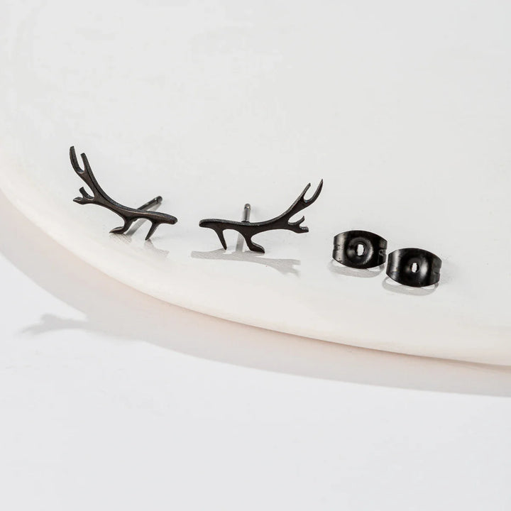 Náušnice jelení paroh