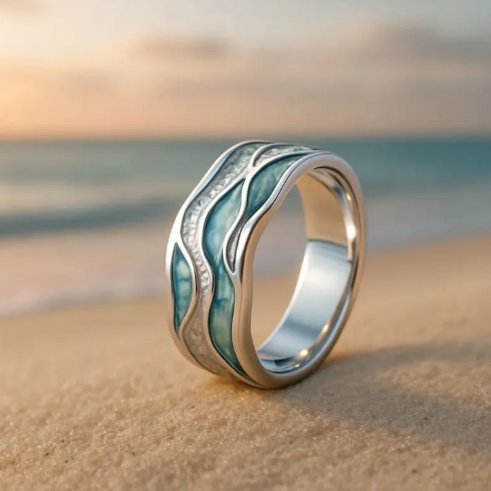 Prsten vlna a aura moře