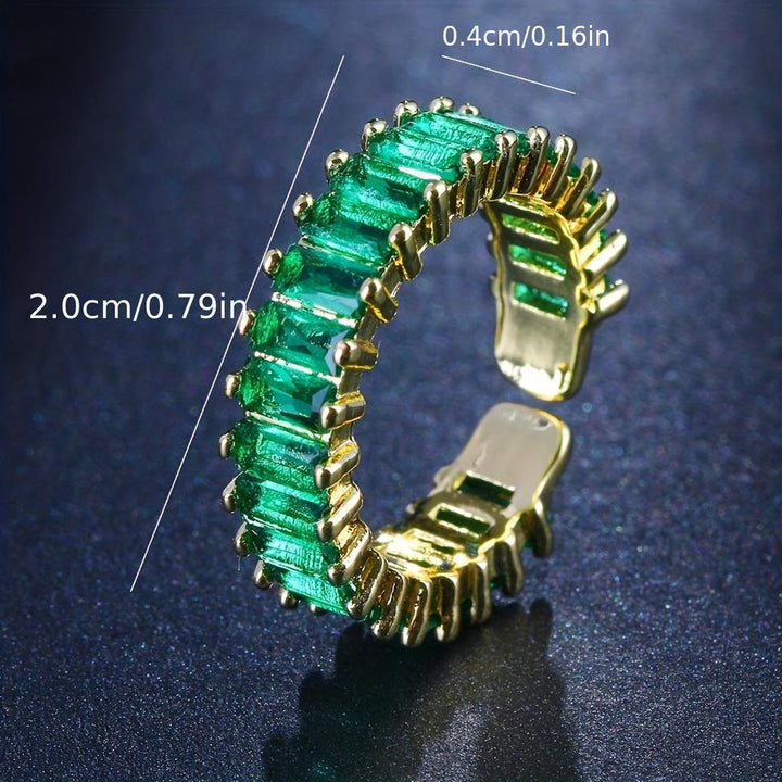 Zlatý prsten se smaragdem