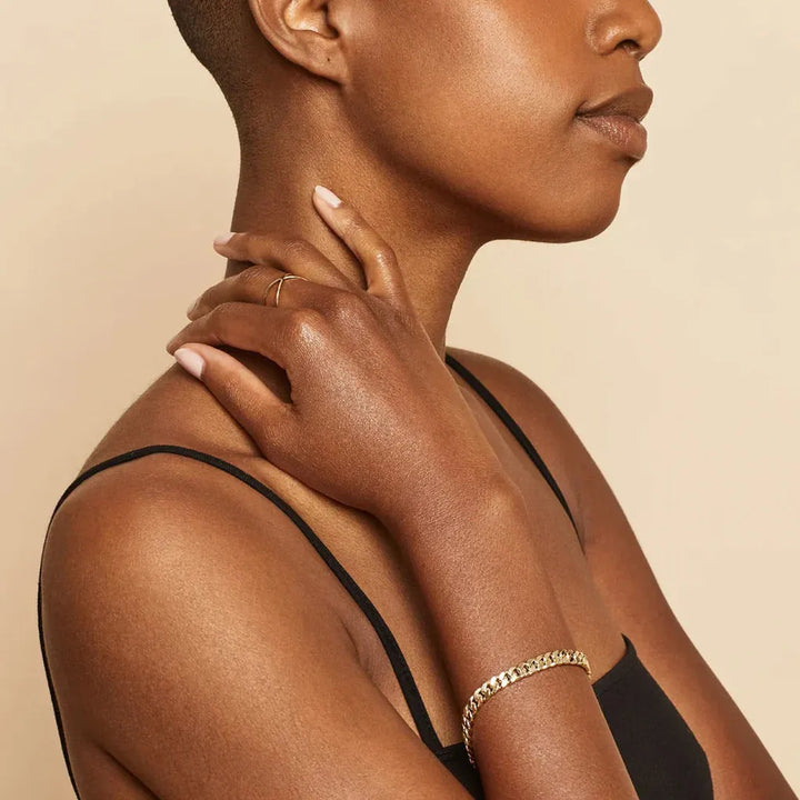 Zlatý Estate kubánský náramek