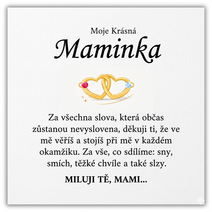 Náramek Propletená Srdce