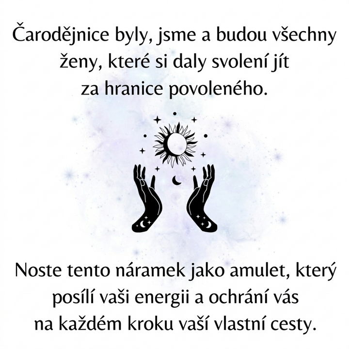 Náramek Černý Turmalín