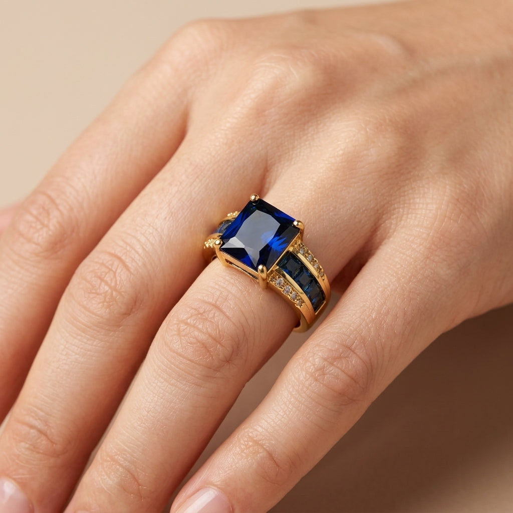 Gouden Ring van Keizerlijke Elegantie