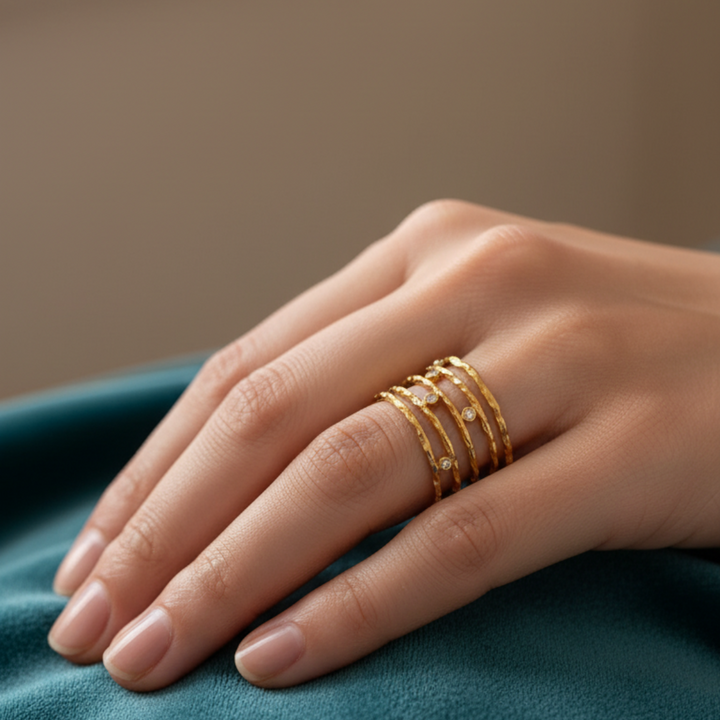 Zlatý prsten mnohonásobná elegance