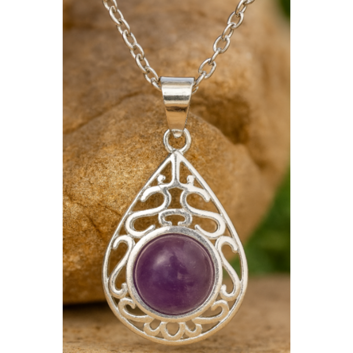 Paula Amethist Ketting