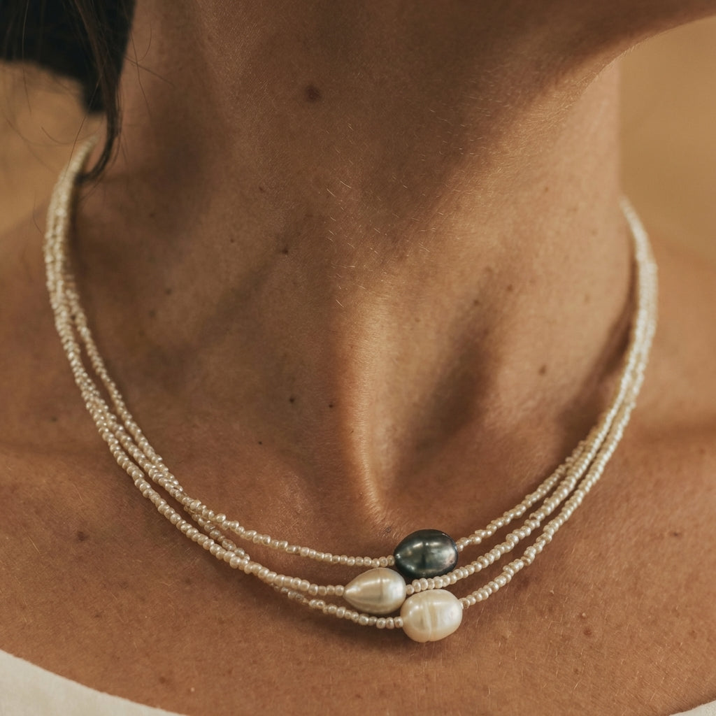 Náhrdelník z přírodních perel