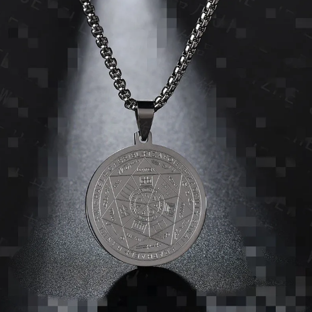 Náhrdelník anděl šesti hvězd