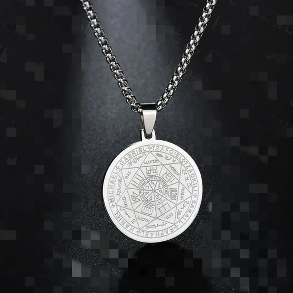 Náhrdelník anděl šesti hvězd