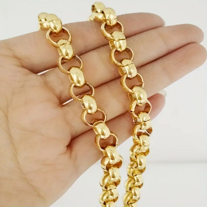 Elegantní ruční ocelový náhrdelník