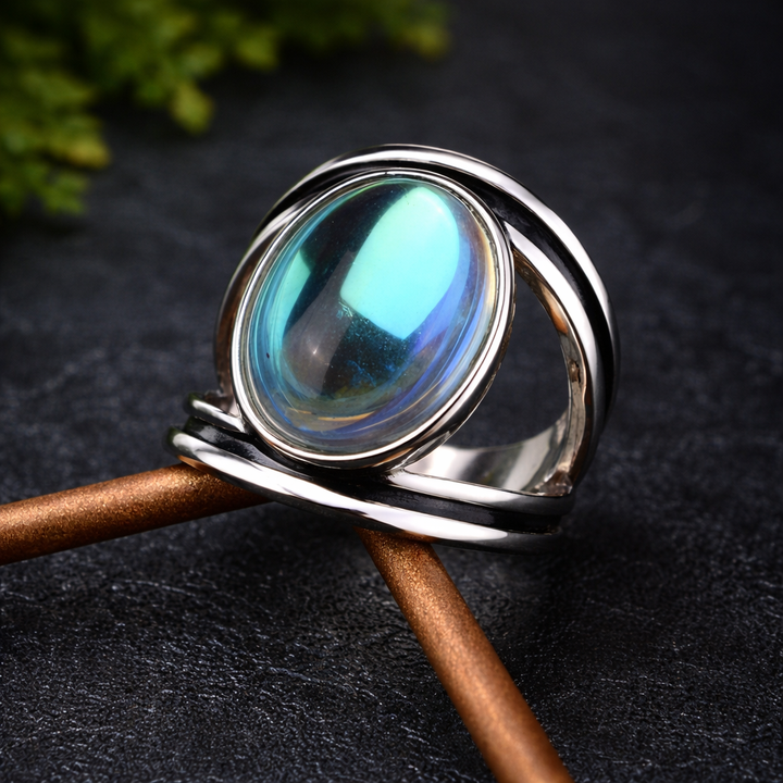 Kouzelný prsten s měsíčním kamenem