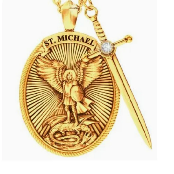 Retro dekorativní náhrdelník pro muže