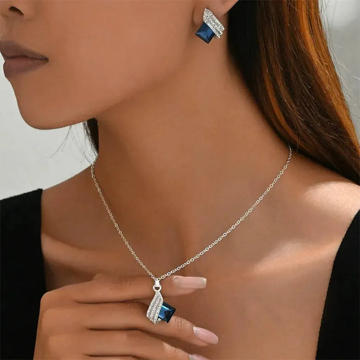 Sieradenset Wenen van Wit Goud