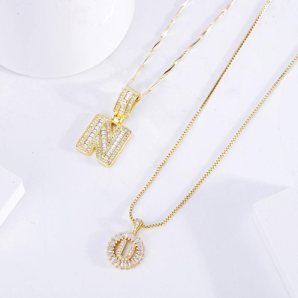 Initialen ketting set