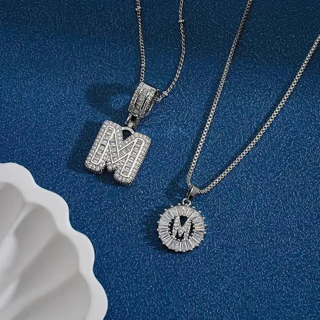 Initialen ketting set