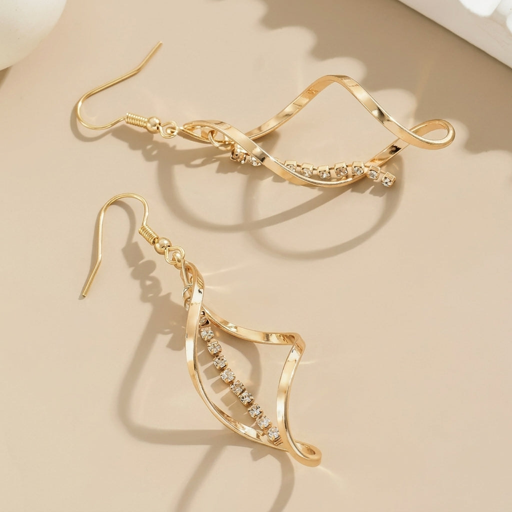 Náušnice sluneční spirála