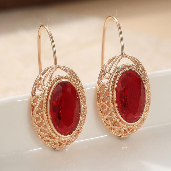 Oorbellen Thalessia van Roze Goud