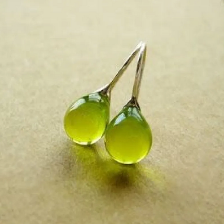 Náušnice s vestavěným opálem