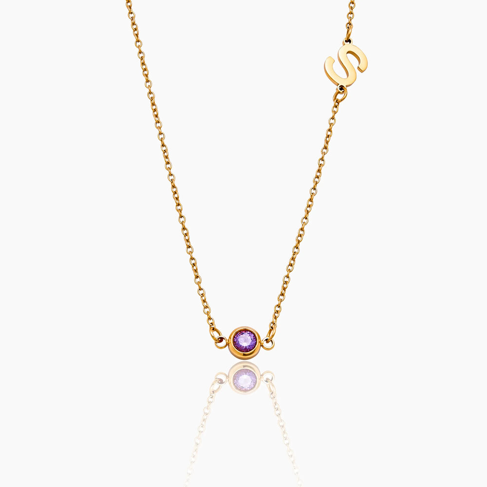 Náhrdelník Boční iniciála – fotografie 1